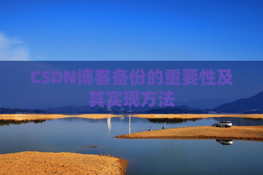 CSDN博客备份的重要性及其实现方法